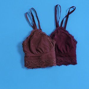 2 Aerie Bralettes! (size medium)